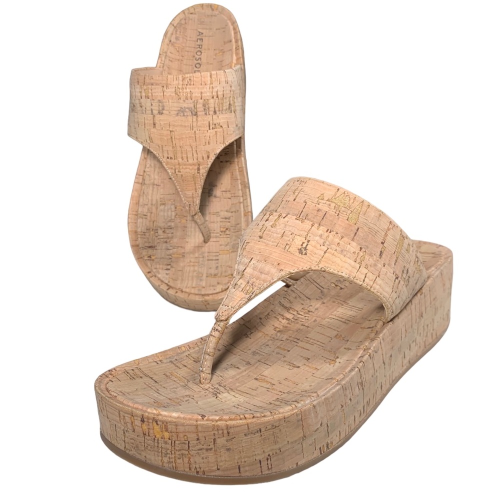 Aerosoles, Delia Cork platform Sandals